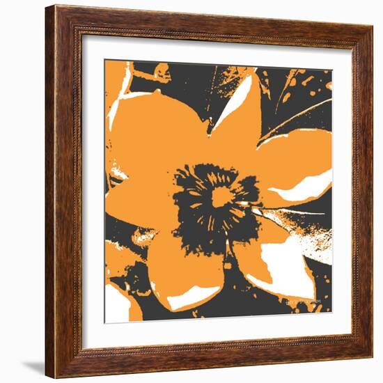 Blooming Orange-Herb Dickinson-Framed Photographic Print