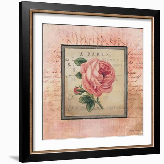 Blooming Paris I-Kimberly Poloson-Framed Art Print