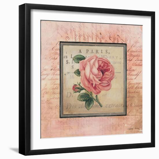 Blooming Paris I-Kimberly Poloson-Framed Art Print