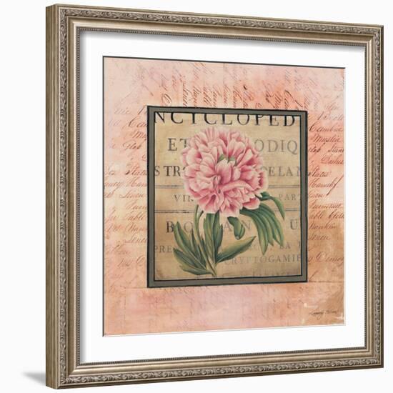 Blooming Paris II-Kimberly Poloson-Framed Art Print