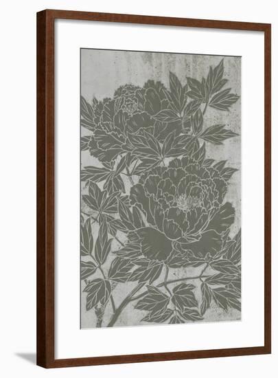 Blooming Peony I-Melissa Wang-Framed Art Print