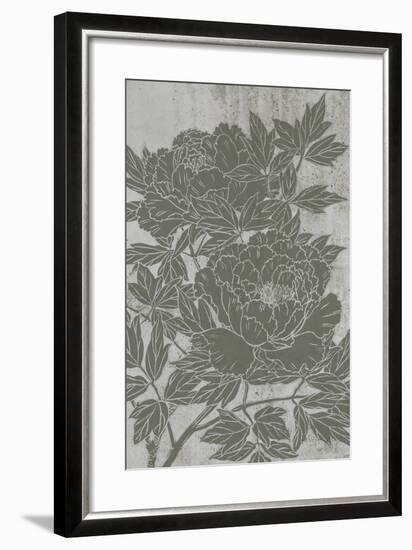 Blooming Peony I-Melissa Wang-Framed Art Print
