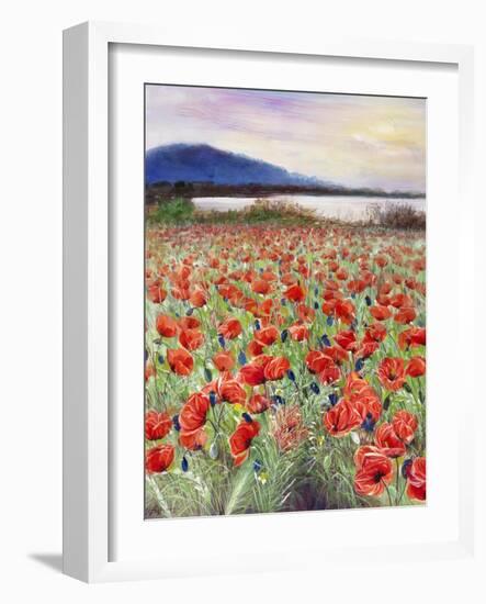 Blooming Poppy 2-Li Bo-Framed Giclee Print