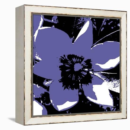 Blooming Purple-Herb Dickinson-Framed Premier Image Canvas