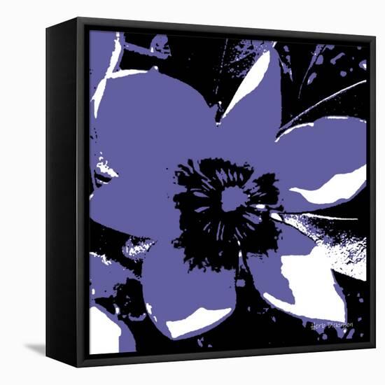 Blooming Purple-Herb Dickinson-Framed Premier Image Canvas