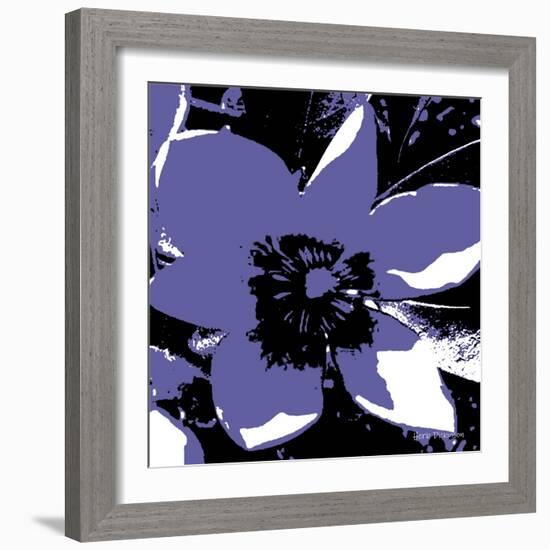 Blooming Purple-Herb Dickinson-Framed Photographic Print