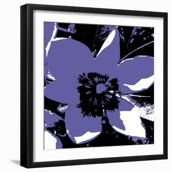 Blooming Purple-Herb Dickinson-Framed Photographic Print