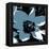 Blooming Slate Blue-Herb Dickinson-Framed Premier Image Canvas