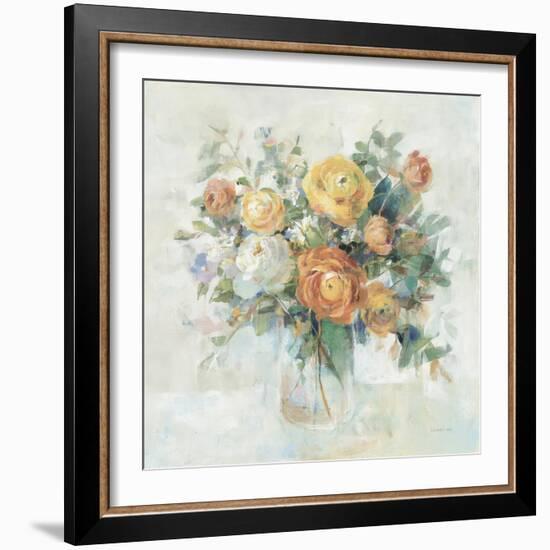 Blooming Splendor I Neutral-Danhui Nai-Framed Art Print