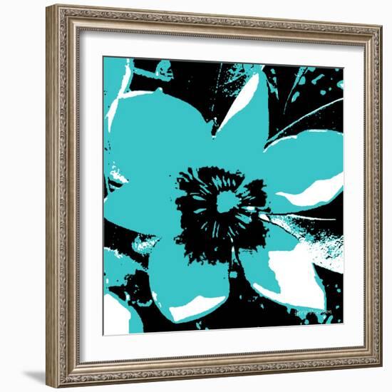 Blooming Turquoise-Herb Dickinson-Framed Photographic Print