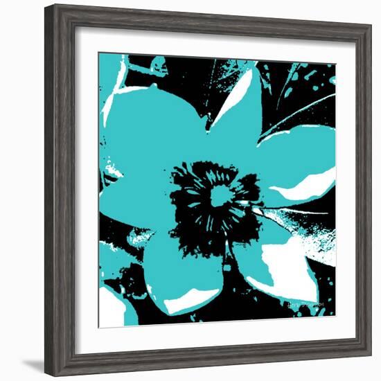 Blooming Turquoise-Herb Dickinson-Framed Photographic Print