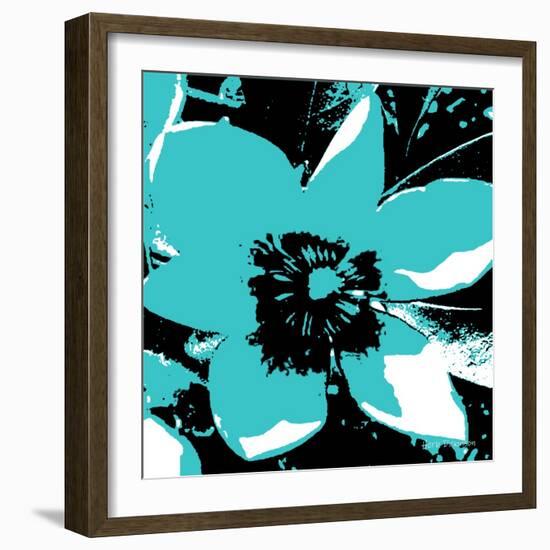 Blooming Turquoise-Herb Dickinson-Framed Photographic Print