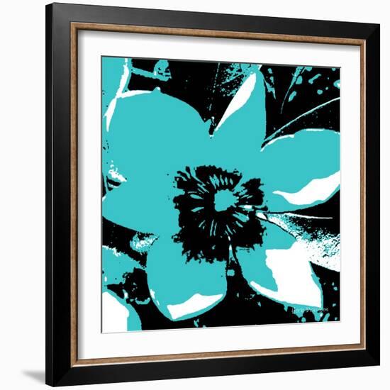 Blooming Turquoise-Herb Dickinson-Framed Photographic Print