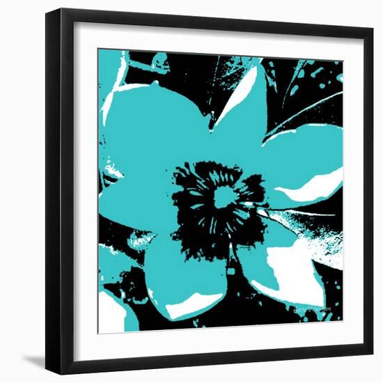 Blooming Turquoise-Herb Dickinson-Framed Photographic Print