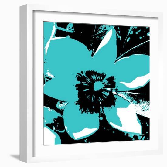 Blooming Turquoise-Herb Dickinson-Framed Photographic Print