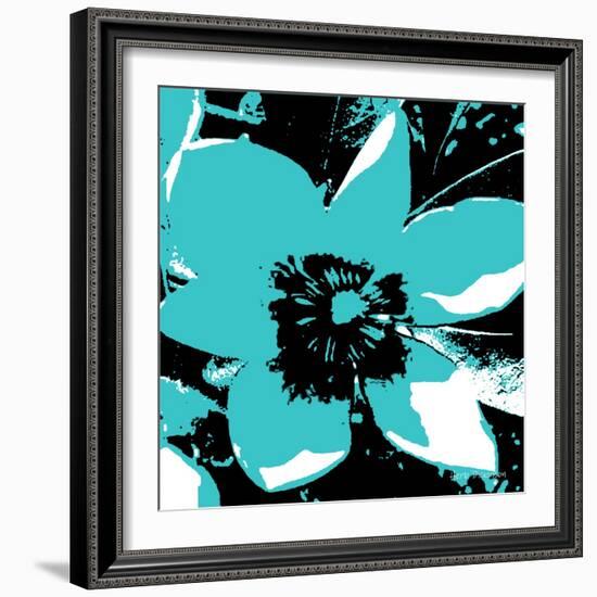 Blooming Turquoise-Herb Dickinson-Framed Photographic Print