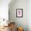 Blooming Vase in Pink-Ania Zwara-Framed Photographic Print displayed on a wall