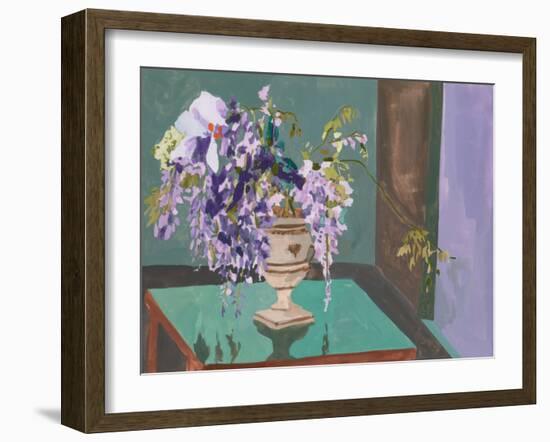 Blooming Wisteria II-Melissa Wang-Framed Art Print