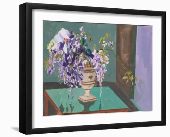 Blooming Wisteria II-Melissa Wang-Framed Art Print