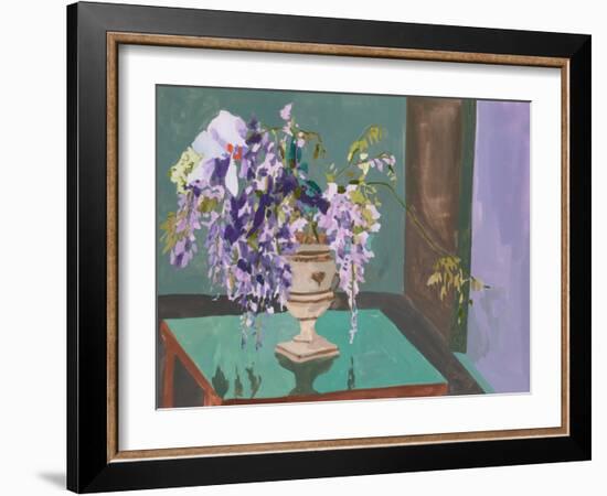 Blooming Wisteria II-Melissa Wang-Framed Art Print