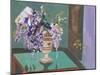 Blooming Wisteria II-Melissa Wang-Mounted Art Print