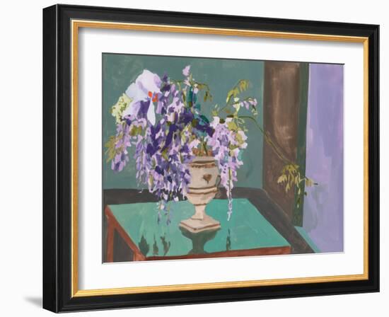 Blooming Wisteria II-Melissa Wang-Framed Art Print