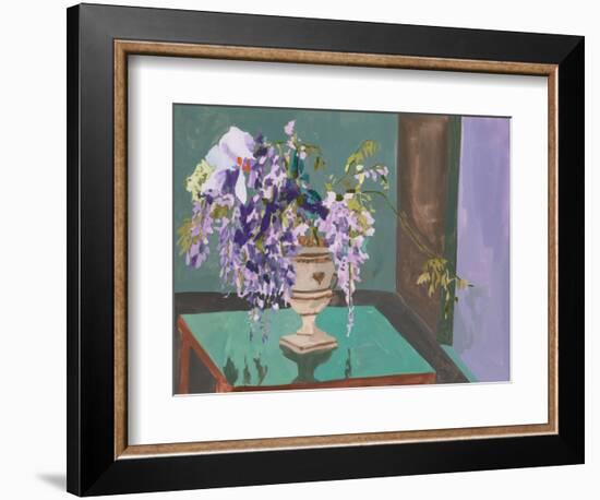 Blooming Wisteria II-Melissa Wang-Framed Premium Giclee Print