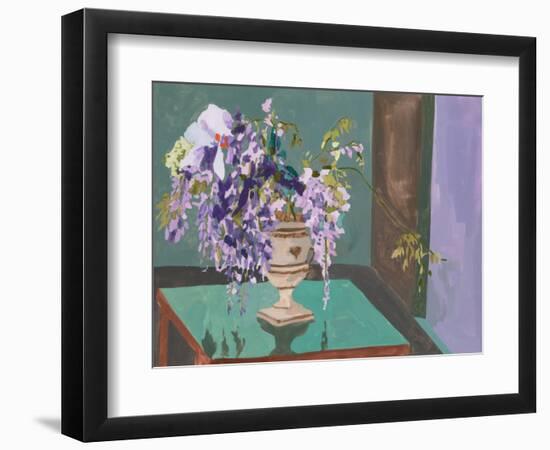 Blooming Wisteria II-Melissa Wang-Framed Premium Giclee Print