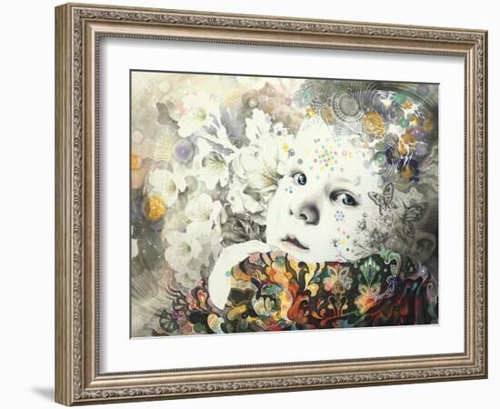Blooming-Minjae-Framed Giclee Print