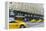 Bloomingdales Department Store and yellow taxi cabs, Lexington Avenue, Manhattan, New York City, Un-Fraser Hall-Framed Premier Image Canvas