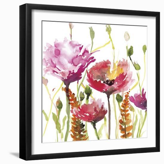 Blooms and Buds-Rebecca Meyers-Framed Giclee Print