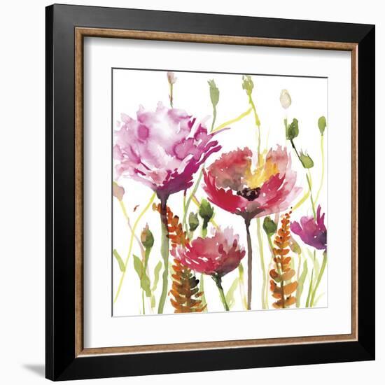 Blooms and Buds-Rebecca Meyers-Framed Art Print