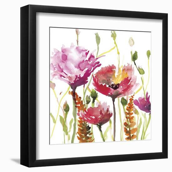 Blooms and Buds-Rebecca Meyers-Framed Art Print