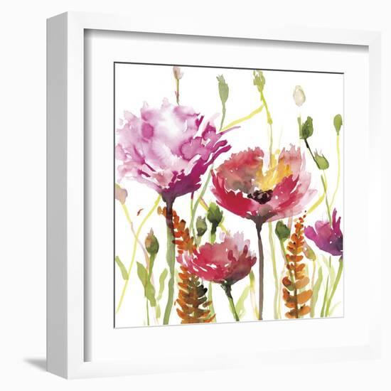 Blooms and Buds-Rebecca Meyers-Framed Art Print