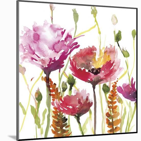 Blooms and Buds-Rebecca Meyers-Mounted Art Print