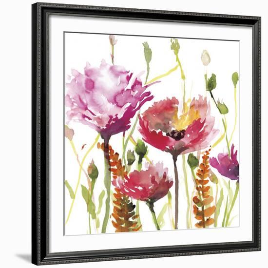 Blooms and Buds-Rebecca Meyers-Framed Art Print