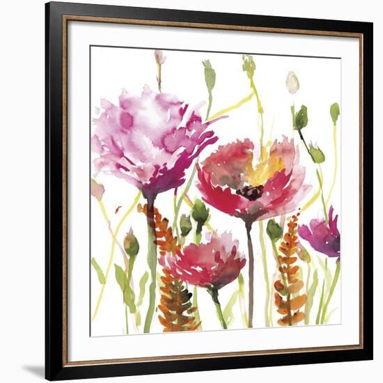 Blooms and Buds-Rebecca Meyers-Framed Art Print