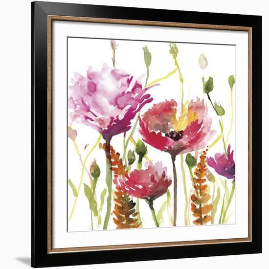 Blooms and Buds-Rebecca Meyers-Framed Art Print