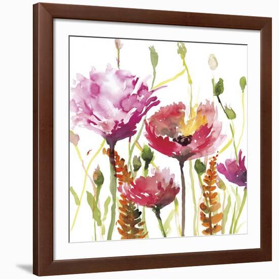 Blooms and Buds-Rebecca Meyers-Framed Art Print