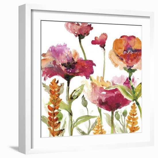 Blooms and Greens-Rebecca Meyers-Framed Giclee Print