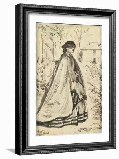 Blooms Fairer Than the Rose-John Everett Millais-Framed Giclee Print