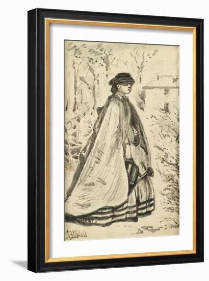 Blooms Fairer Than the Rose-John Everett Millais-Framed Giclee Print