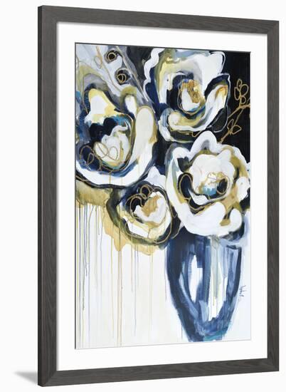 Blooms In Blue-Angela Maritz-Framed Giclee Print