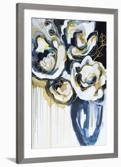 Blooms In Blue-Angela Maritz-Framed Giclee Print