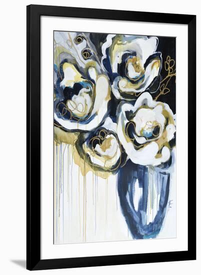 Blooms In Blue-Angela Maritz-Framed Giclee Print