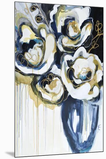 Blooms In Blue-Angela Maritz-Mounted Giclee Print