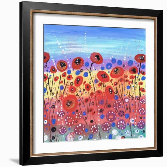 Blooms in Summer-Caroline Duncan-Framed Giclee Print