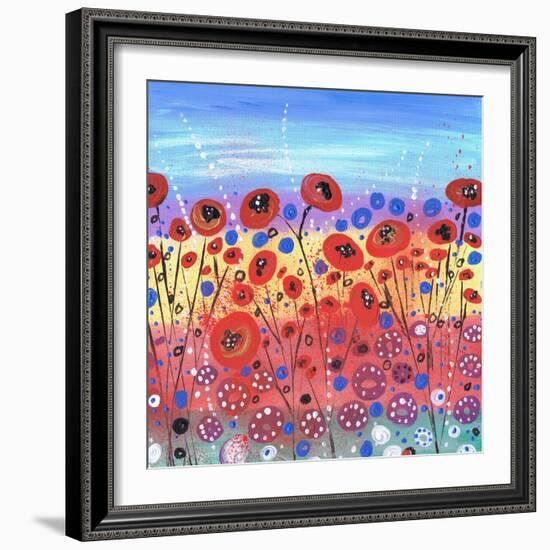 Blooms in Summer-Caroline Duncan-Framed Giclee Print