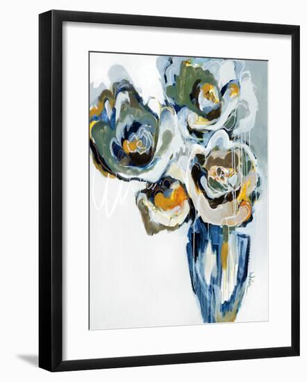 Blooms of Earl Gray-Angela Maritz-Framed Art Print