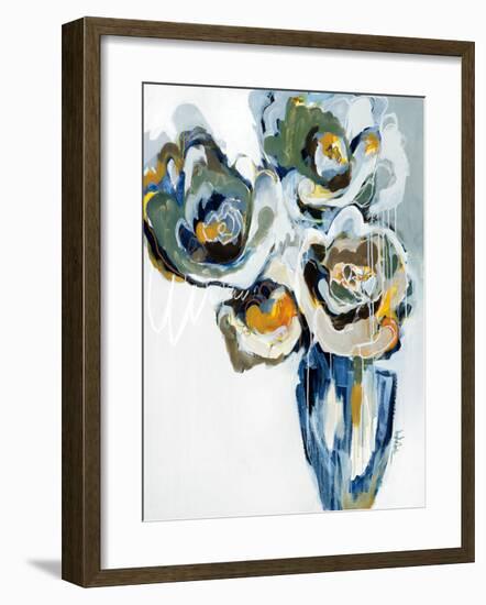 Blooms of Earl Gray-Angela Maritz-Framed Art Print